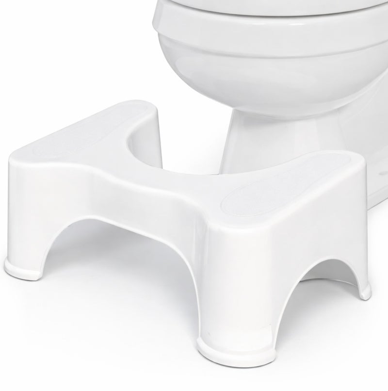 طلال كرسي مرحاض متدرج للكبار والصغار، كرسي حمام متين، كرسي مرحاض مانع للانزلاق لتحسين وضعية الجلوس، مسند قدم مريح لتخفيف الإمساك، كرسي مرحاض للأطفال الصغار لتدريبهم على استخدام المرحاض والمغسلة - Image 1